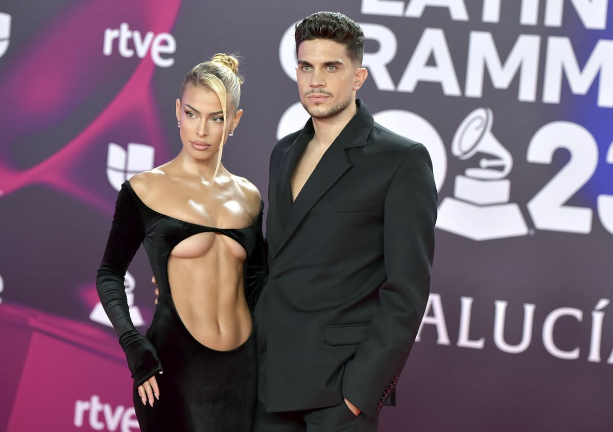 Marc Bartra și Jessica Goicoechea