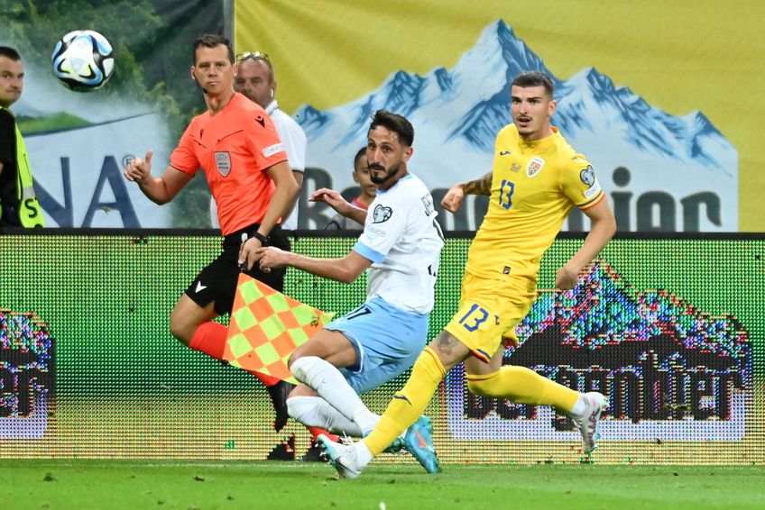 Sagiv Yehezkel, în centru, nu va juca cu România // foto: Imago Images