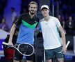 Daniil Medvedev și Jannik Sinner FOTO Imago Images