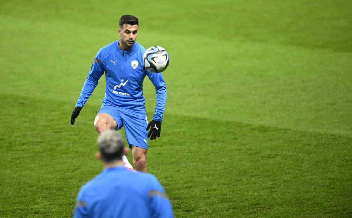 Antrenament Israel înainte de meciul cu România