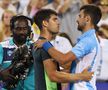 Djokovic și Alcaraz după finala de la Cincinnati FOTO Imago Images