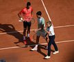 Novak Djokovic și Carlos Alcaraz în timpul semifinalei de la Roland Garros FOTO Imago Images