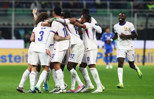 Italia - Franța 1-3 » Selecționata „cocoșului galic” a câștigat pe San Siro și a terminat peste „Squadra Azzurra” în Liga Națiunilor