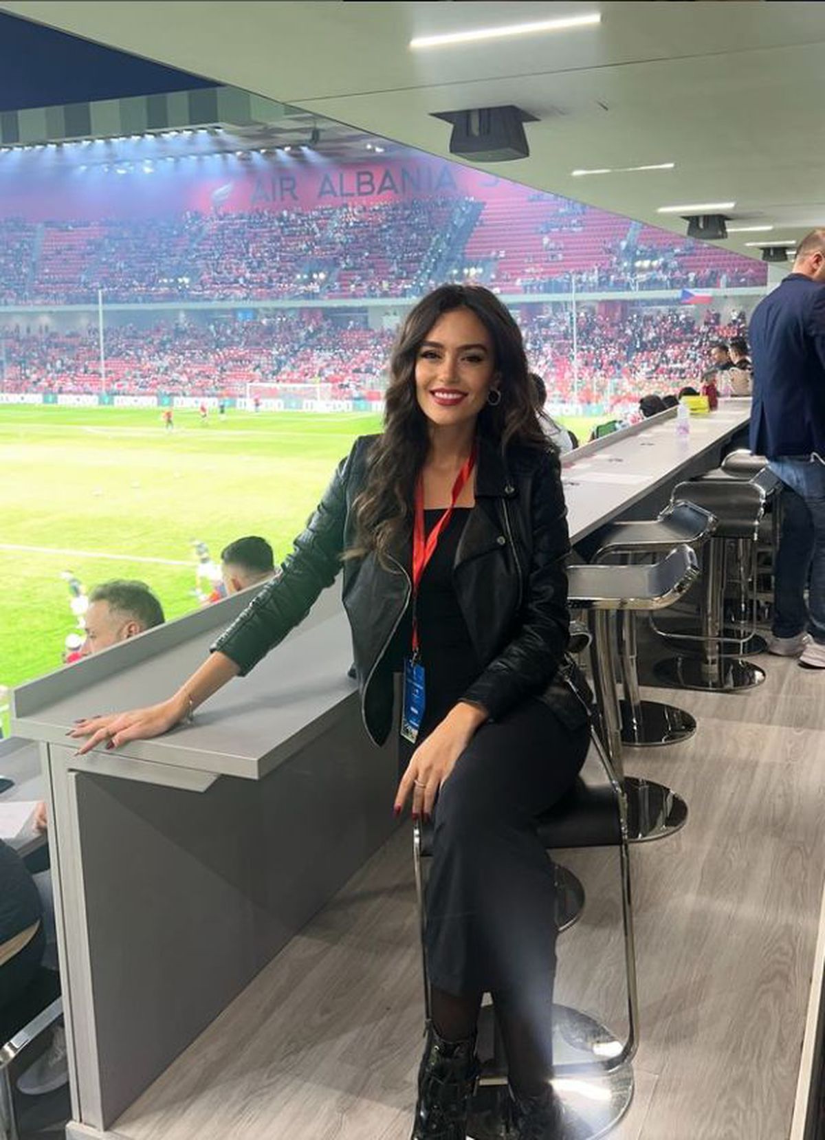 Vulturul albanez, semnul făcut de kosovari pe Arena Națională, a fost afișat într-o scenografie de proporții în Liga Națiunilor