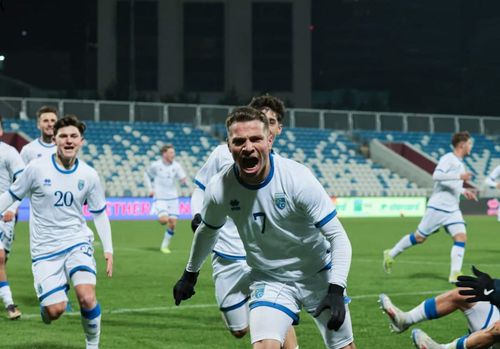 Kosovo U19 s-a impus în fața campioanei europene în exercițiu Spania U19 / foto: Twitter