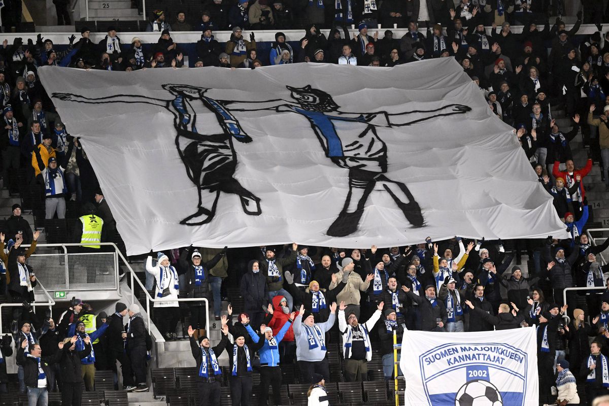 Protest inedit la Finlanda - Grecia 0-2 // 17.11.2024