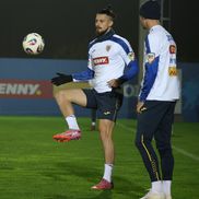 Radu Drăgușin a revenit la antrenamentul României / sursă foto Instagram @radudragusin3