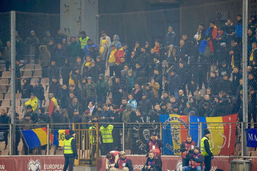 Fanii României la meciul cu Bosnia // FOTO: Ionuț Iordache (GSP.ro)