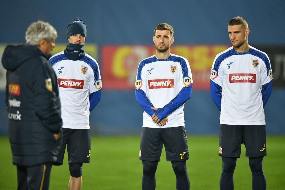 Antrenament România înainte de San Marino