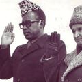 Dictatorul Nicolae Ceaușescu și fostul președinte al RD Congo, Mobutu Sese Seko