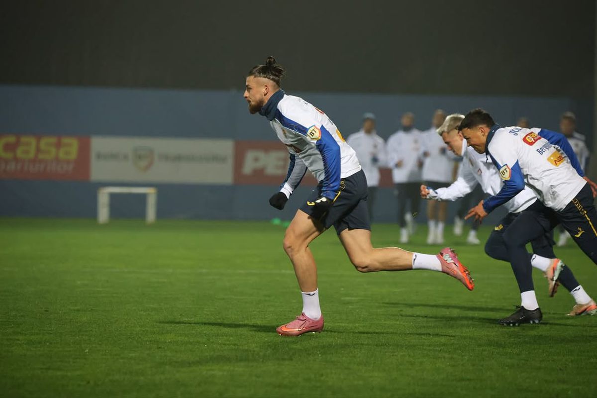 Radu Drăgușin a revenit la antrenamentele naționalei