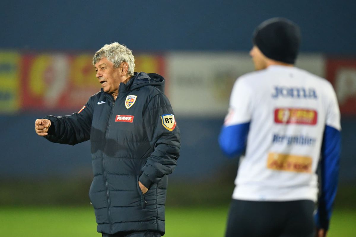 Antrenament România înainte de San Marino