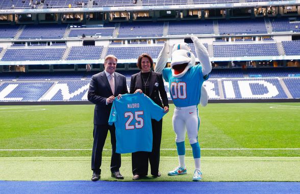 UEFA ia în calcul organizarea unei finale de Champions League pe noul Bernabeu! Arena remodelată a impresionat după găzduirea primului meci NFL din Spania