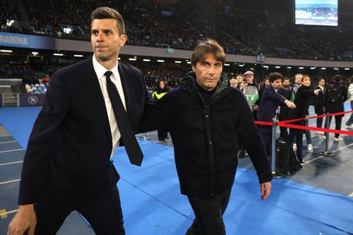 Thiago Motta (stânga) și Antonio Conte (dreapta) / Foto: Imago Images