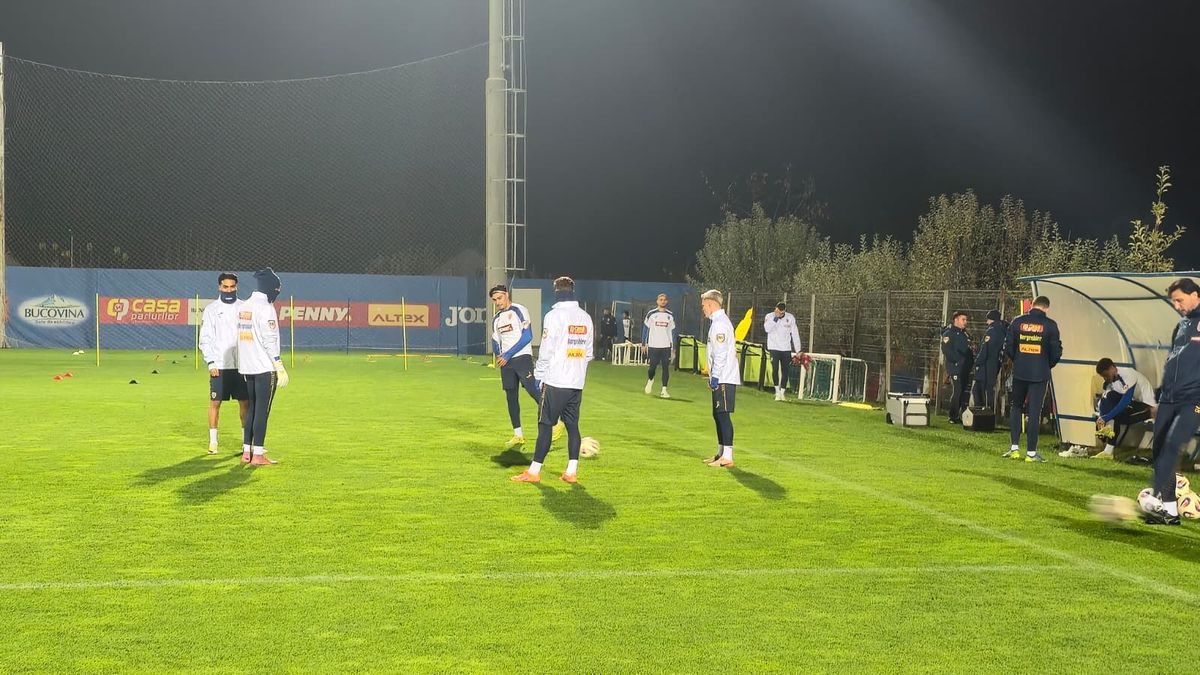 Titularul din Bosnia a fost menajat la ultimul antrenament și e OUT cu San Marino » Radu Drăgușin, prezență surpriză! S-a antrenat alături de „tricolori”