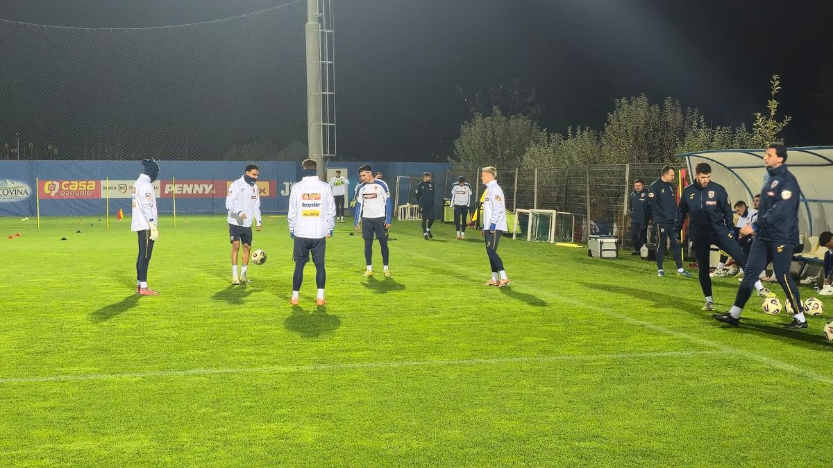 Titularul din Bosnia a fost menajat la ultimul antrenament și e OUT cu San Marino » Radu Drăgușin, prezență surpriză! S-a antrenat alături de „tricolori”