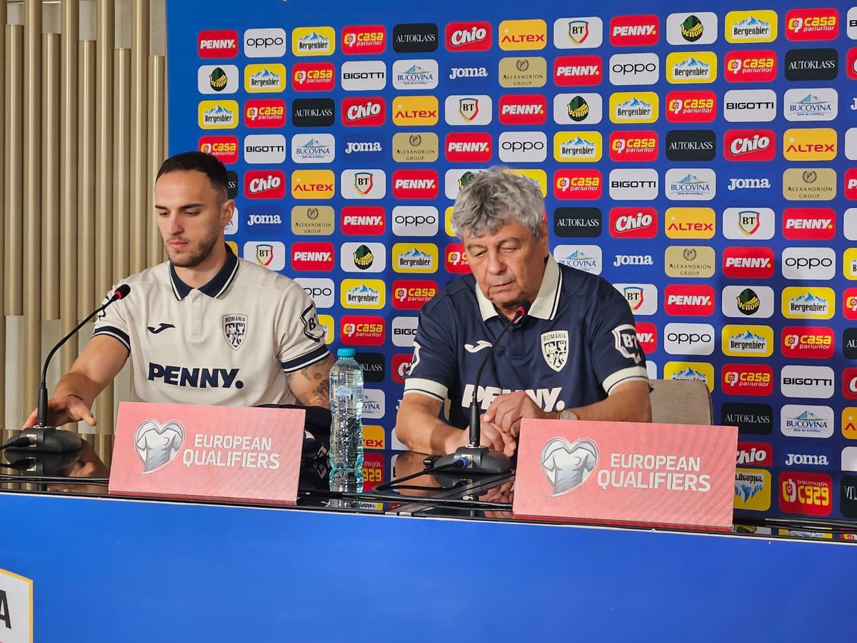 Mircea Lucescu, conferință de presă înainte de România - San Marino