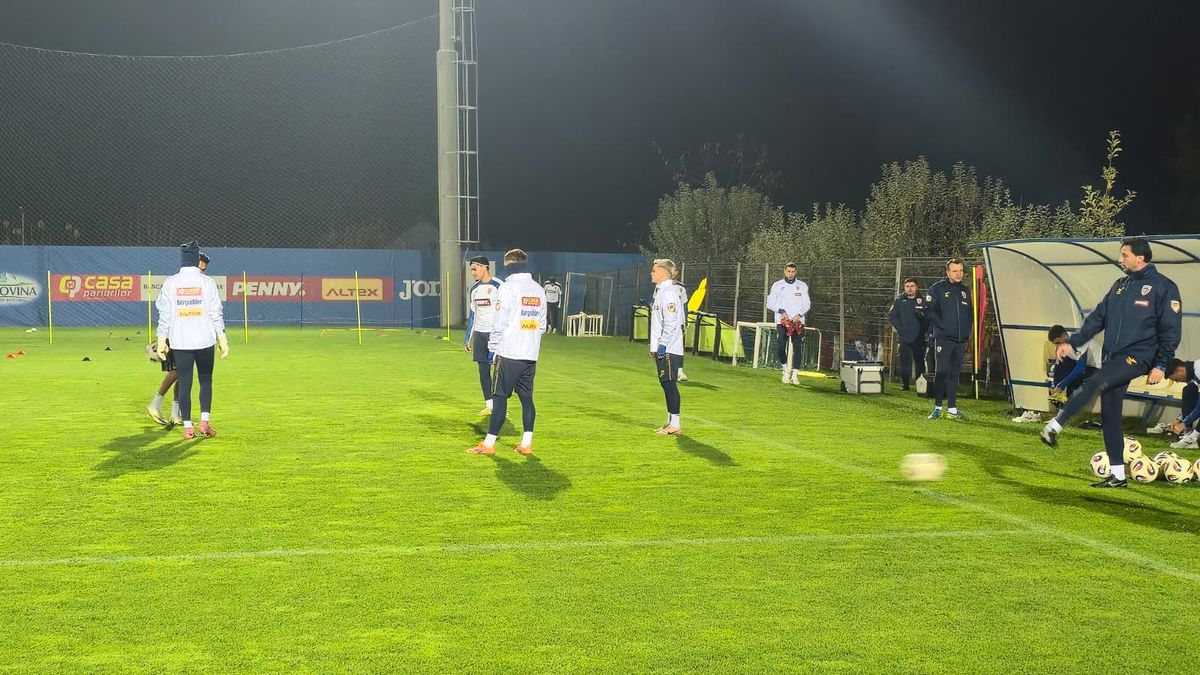 Titularul din Bosnia a fost menajat la ultimul antrenament și e OUT cu San Marino » Radu Drăgușin, prezență surpriză! S-a antrenat alături de „tricolori”