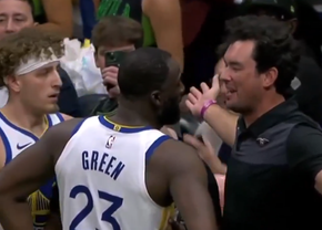 Vulcanicul veteran al lui Golden State Warriors, conflict cu un fan al adversarei: „Îmi tot zicea că sunt o femeie”