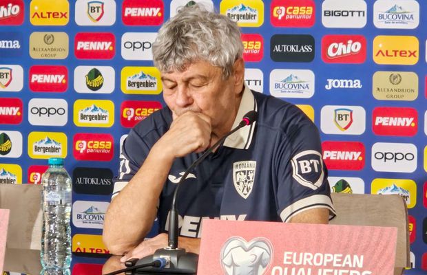 Lucescu a făcut praf doi „tricolori”, apoi s-a enervat și a plecat din conferință: „Mă tot frecați! Nici măcar nu l-am mai văzut”