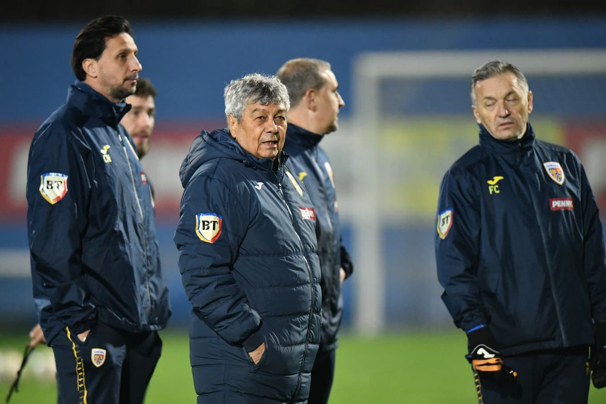 Antrenament România înainte de San Marino