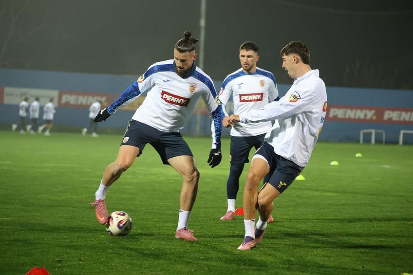 Radu Drăgușin la antrenamentul dinaintea meciului cu San Marino / Imago Images