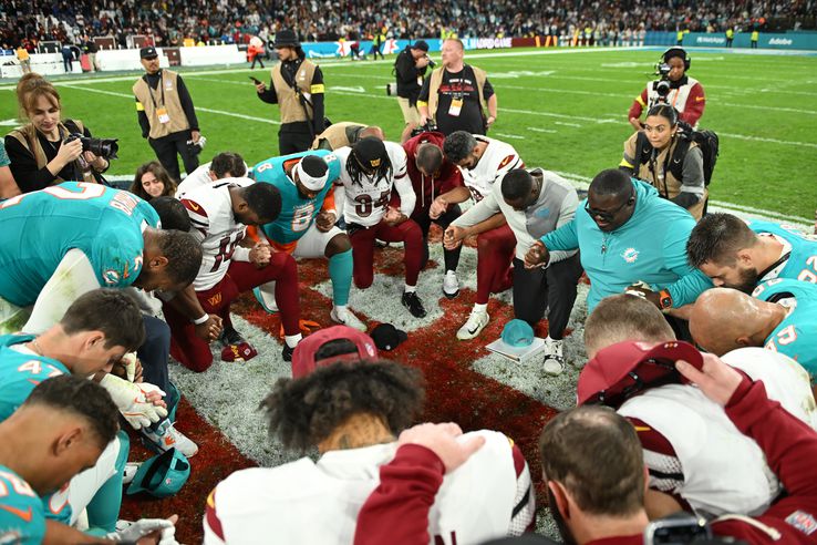 Commanders - Dolphins, meci spectaculos din NFL pe Santiago Bernabeu/Foto: Getty Images