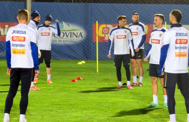 Titularul din Bosnia a fost menajat la ultimul antrenament și e OUT cu San Marino » Radu Drăgușin, prezență surpriză! S-a antrenat alături de „tricolori”