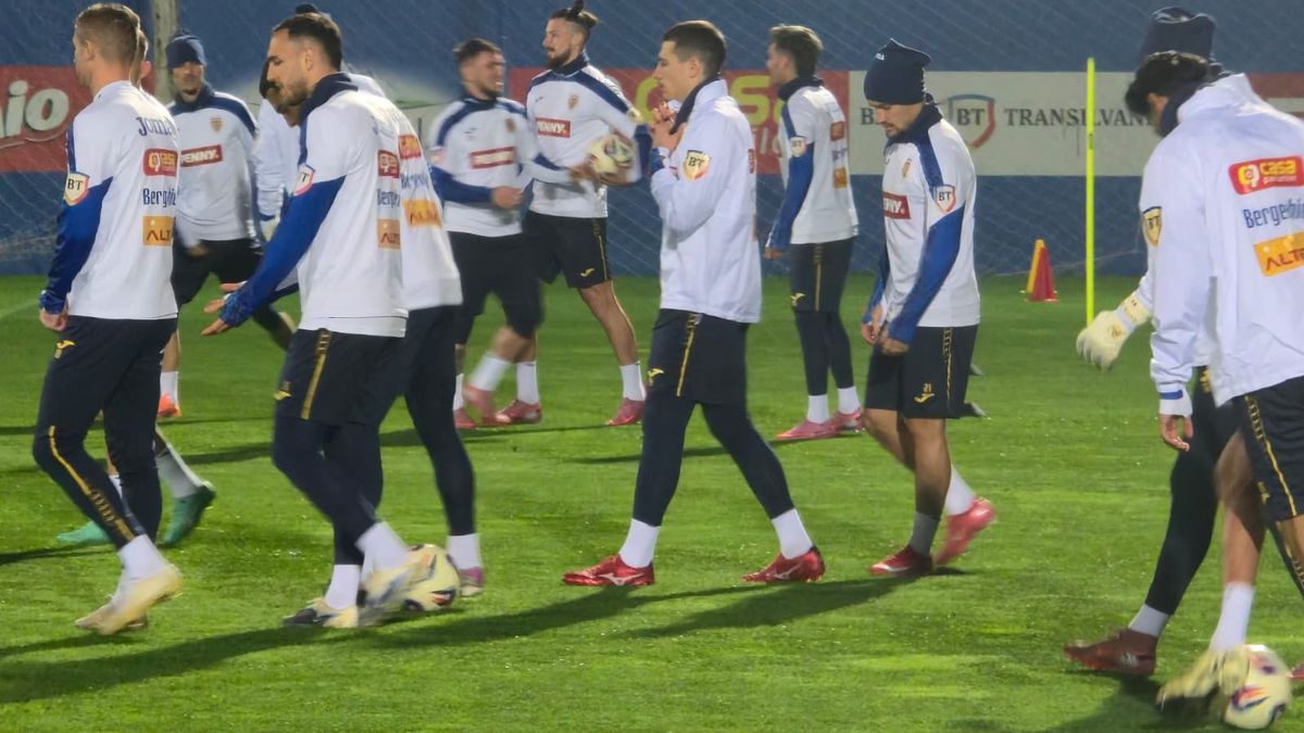 Titularul din Bosnia a fost menajat la ultimul antrenament și e OUT cu San Marino » Radu Drăgușin, prezență surpriză! S-a antrenat alături de „tricolori”