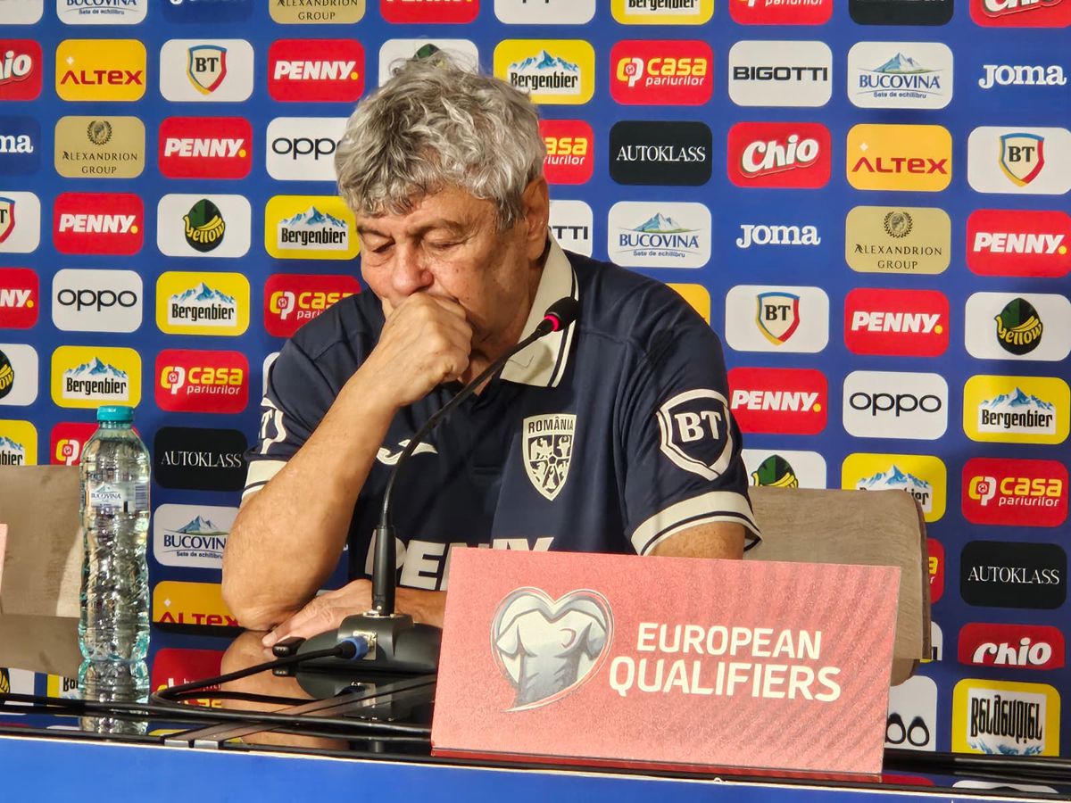 Mircea Lucescu, conferință de presă înainte de România - San Marino