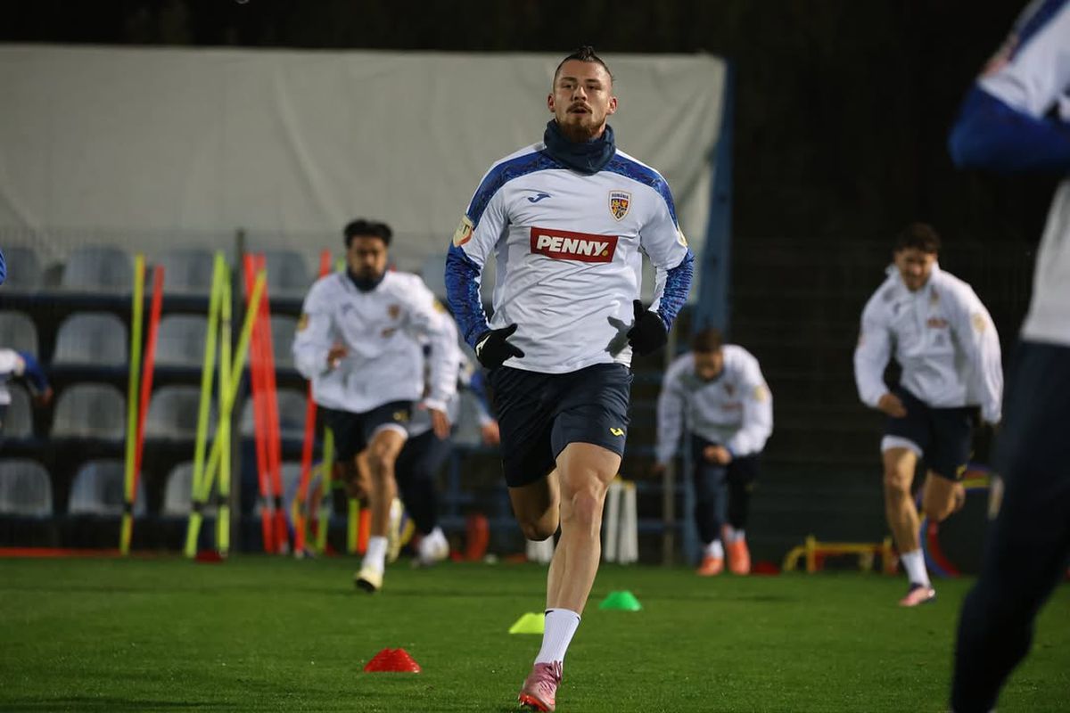 Radu Drăgușin a revenit la antrenamentele naționalei