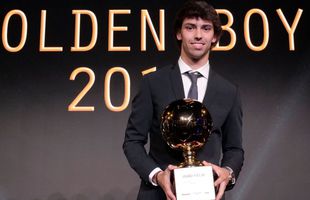 João Félix, Golden Boy 2019, votat primul şi de GSP: „Aş vrea să fiu coleg de club cu Cristiano Ronaldo”