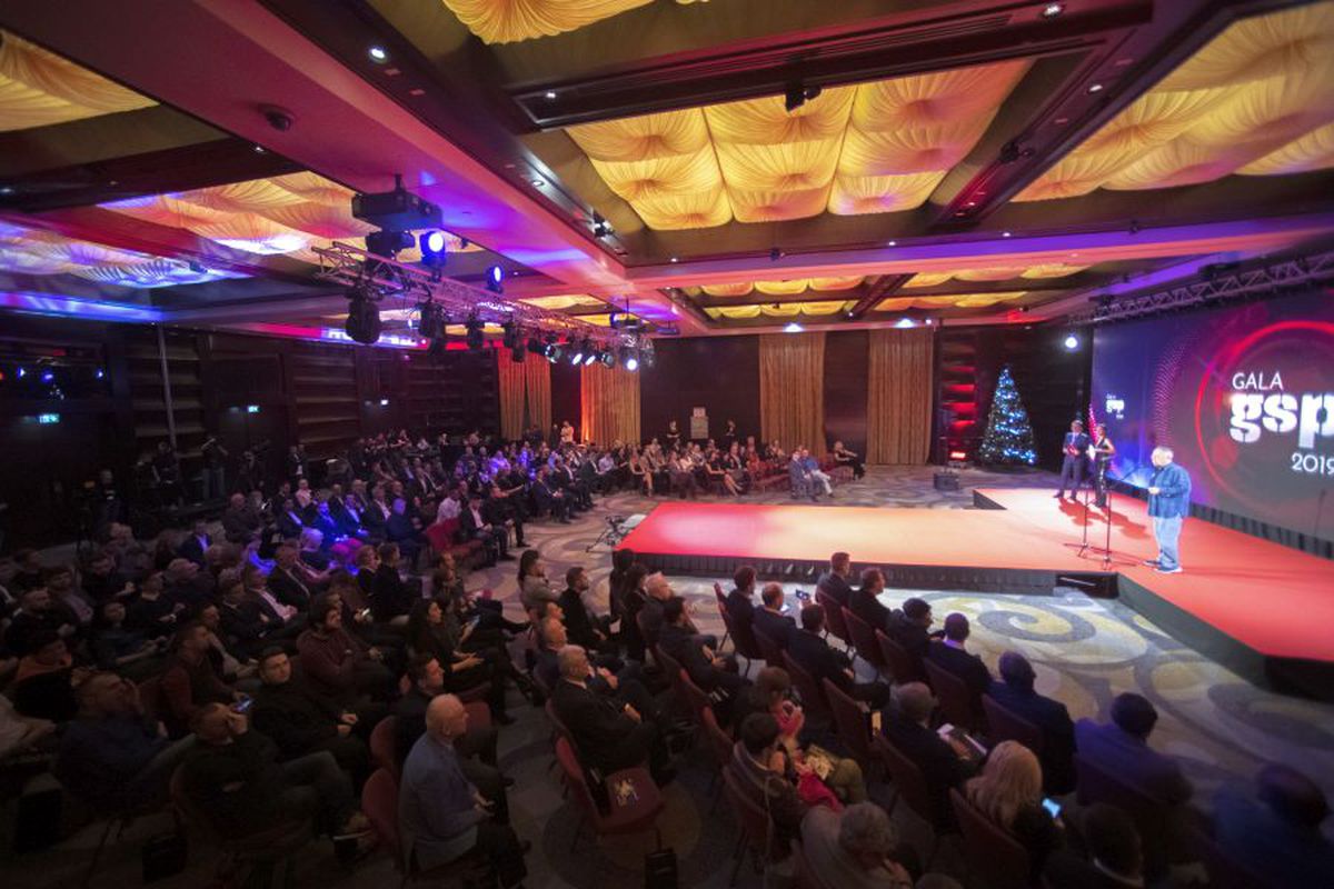GALA GSP 2019 // VIDEO + FOTO Simona Halep, Billel Omrani, Ionuț Radu și Dan Petrescu sunt marii câștigători ai anului