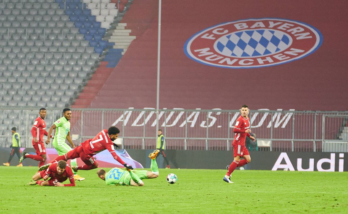 Bayern - Woflsburg - Bundesliga. 16.12.3030