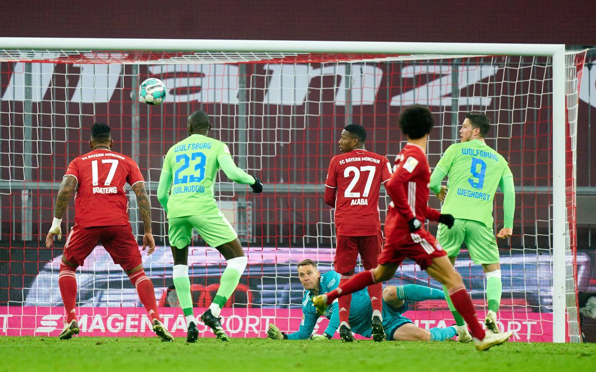 Bayern - Woflsburg - Bundesliga. 16.12.3030