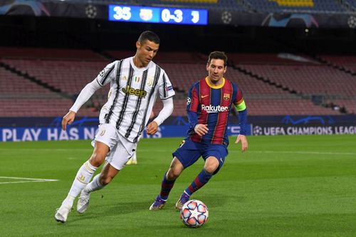 Cristiano Ronaldo (stânga) și Lionel Messi // foto: Guliver/gettyimages