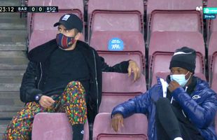 FOTO Pique, ținta fanilor după stilul vestimentar adoptat la Barcelona - Real Sociedad: „Parcă poartă pantalonii Shakirei”
