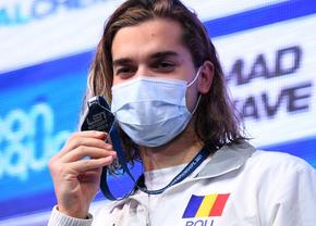 Bronz mondial pentru Robert Glință, la Campionatele Mondiale în bazin scurt de la Abu Dhabi! David Popovici n-a prins nicio finală!