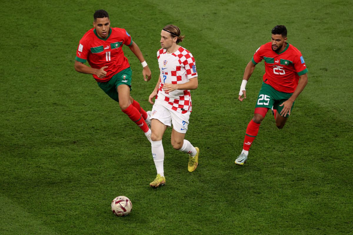 Croația - Maroc, finala mică a Campionatului Mondial
