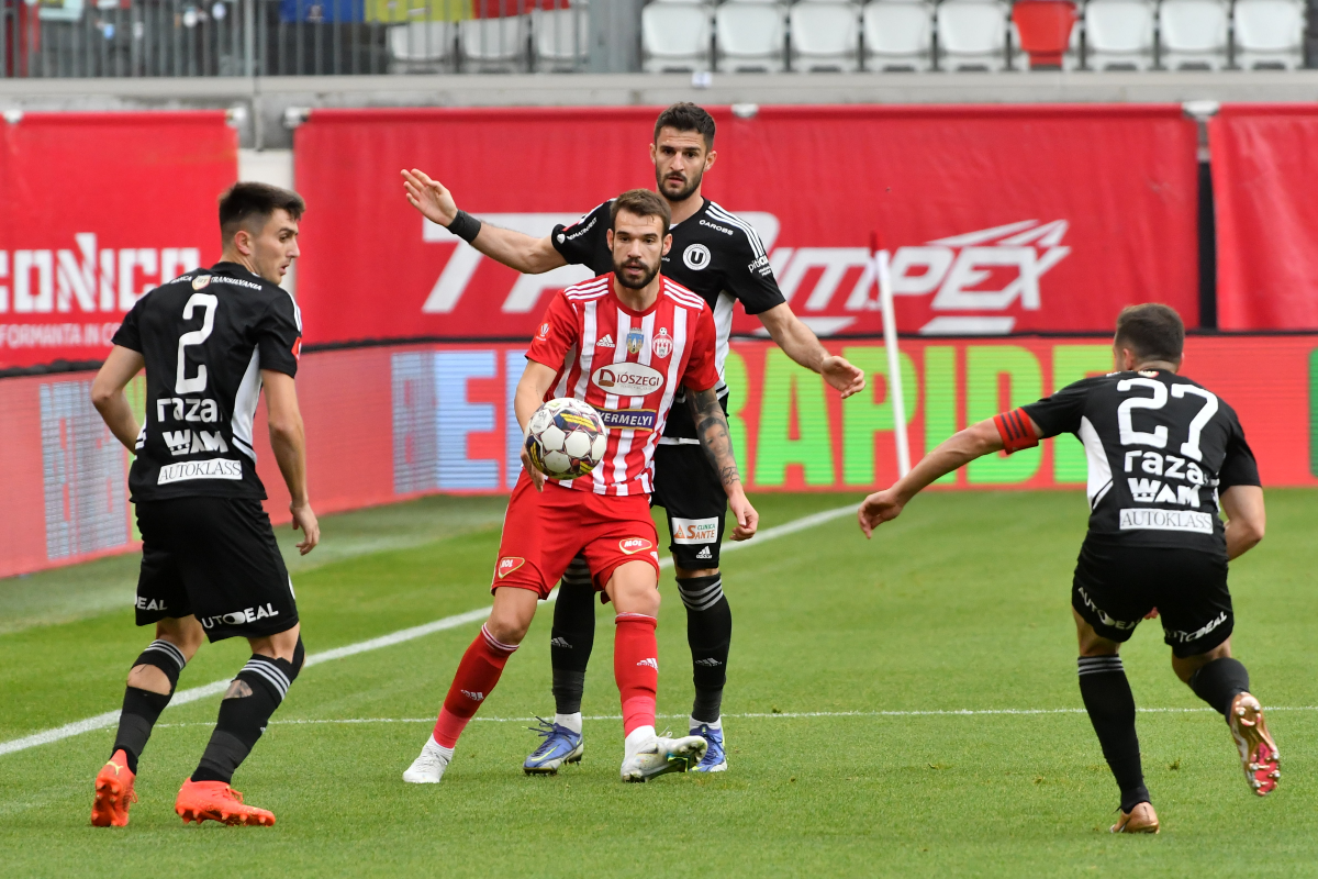 Sepsi - U Cluj 2-1 » Spectacol la Sf. Gheorghe, în primul meci al zilei. Covăsnenii revin pe loc de play-off