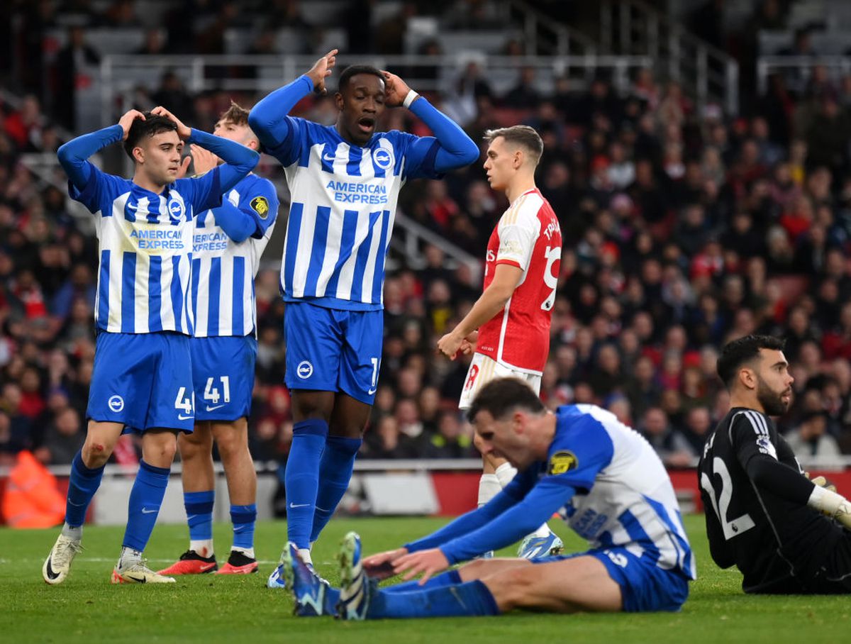 Arsenal - Brighton 2-0, 17 decembrie 2023