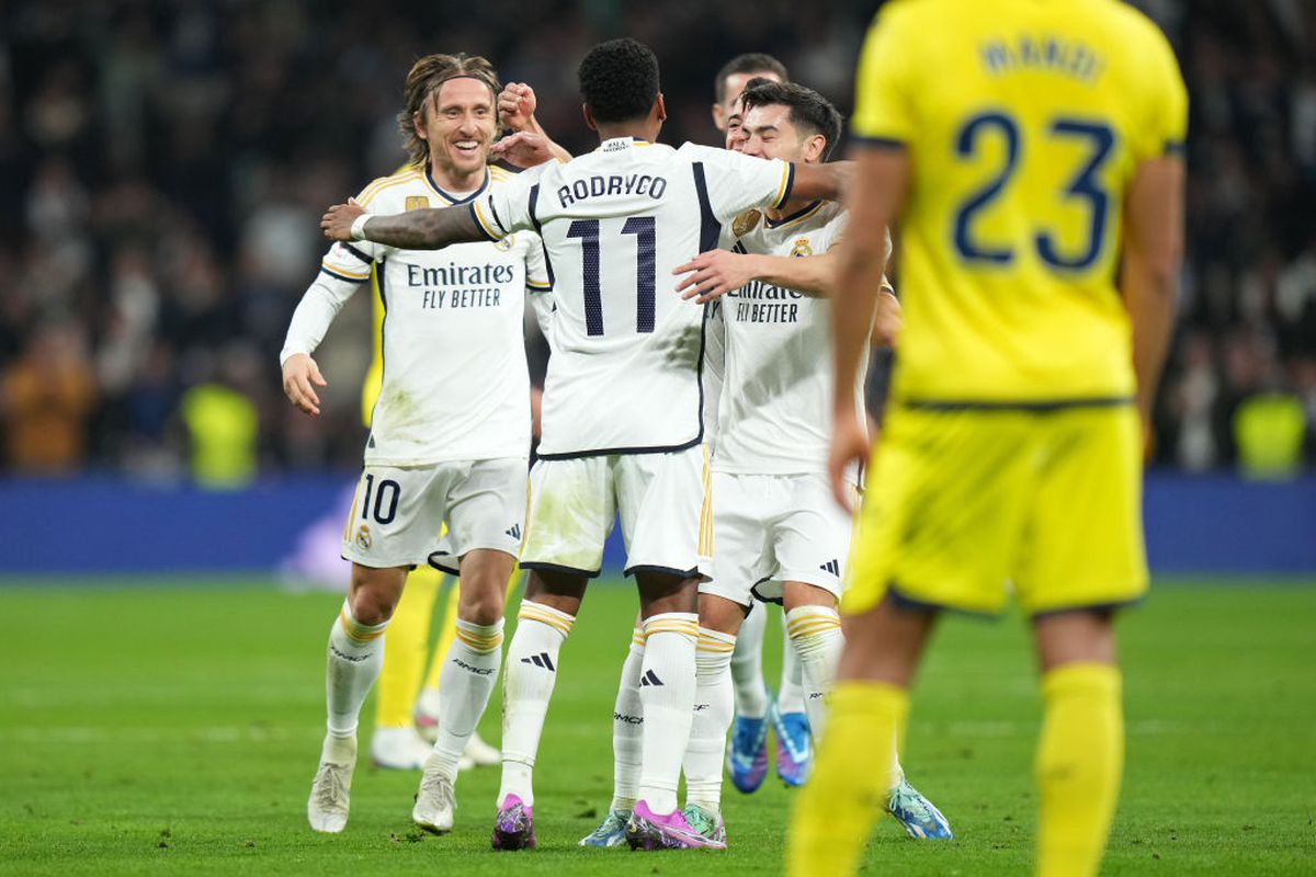 Cele mai spectaculoase imagini din Real Madrid - Villarreal
