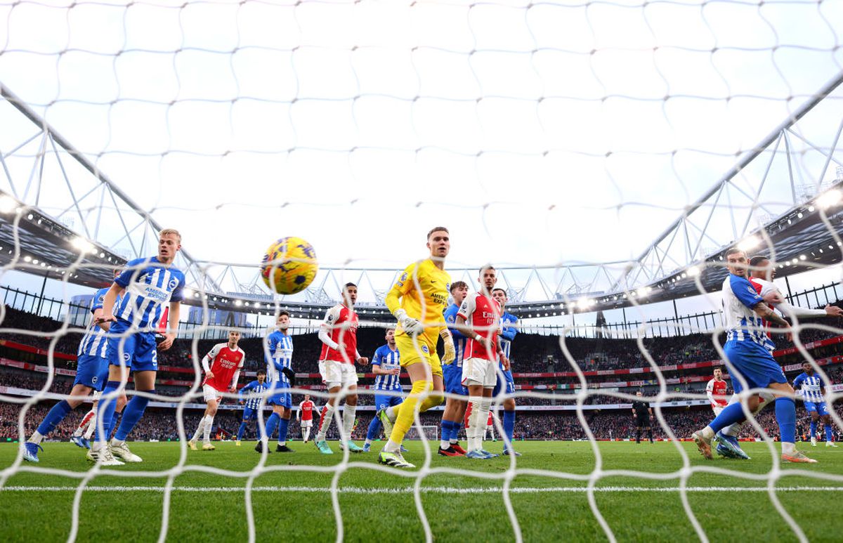 Arsenal - Brighton 2-0, 17 decembrie 2023
