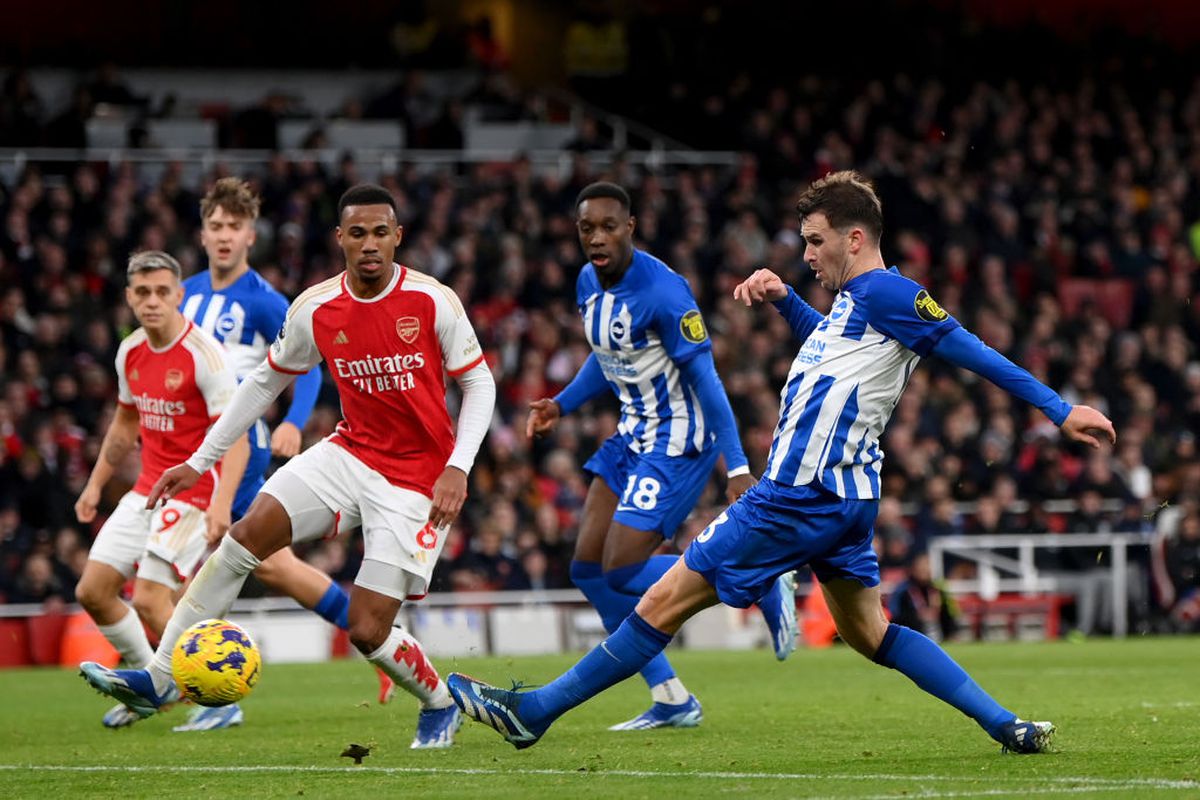 Arsenal - Brighton 2-0, 17 decembrie 2023