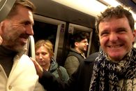 Gazeta l-a scos la plimbare pe Zeljko Kopic, iar dinamovistul s-a „ciocnit” de candidatul Nicușor Dan în metroul din București » Imagini SHOW: „Am citit despre tine!”