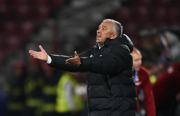 Dan Petrescu și-a strigat nemulțumirea în conferință: „Nu e nimic pozitiv!”