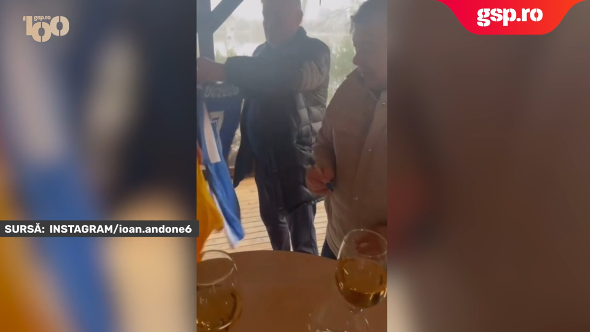 Viral: Mircea Lucescu, petrecere cu lăutari alături de Ioan Andone și Cornel Șfaițer