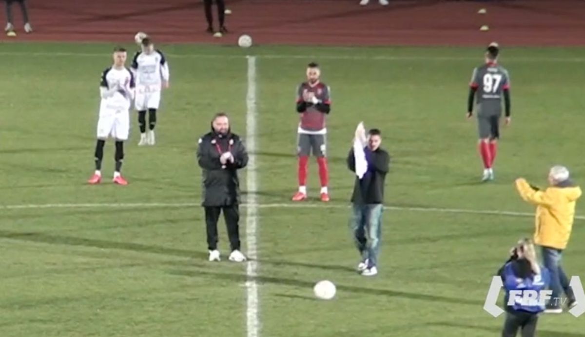 Nicolae Stanciu a dat lovitura de start la una dintre partidele din Cupa României