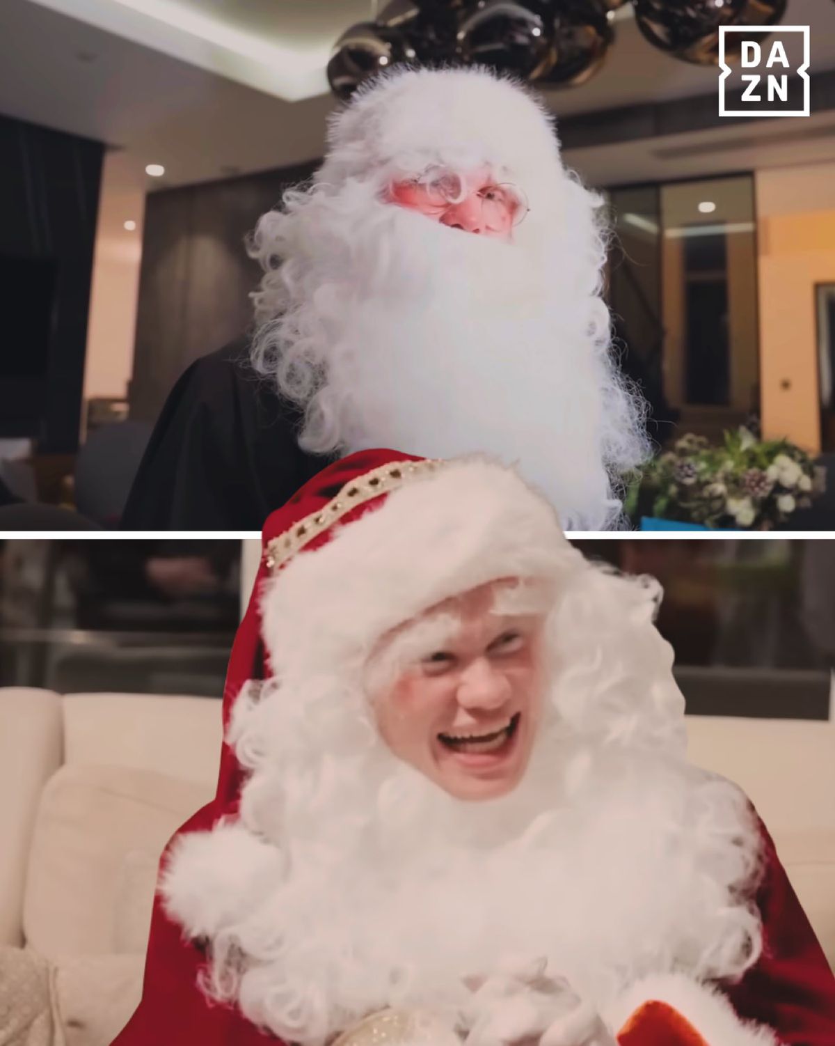 Îl recunoști? Unul dintre cei mai mari jucători din lume s-a transformat în Moș Crăciun, iar copiii l-au demascat: „Să-ți dea mingea și vom lua titlul”