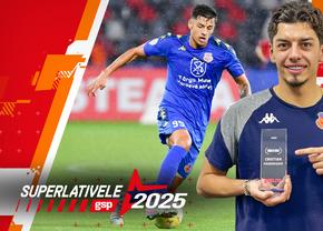 3 accidentări grave, 3 ani și jumătate pe tușă, acum golgheter în Liga 2! » Cristian Măgerușan a primit trofeul „Dincolo de Medalii”